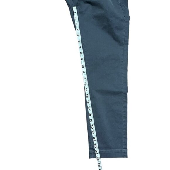 Nili Lotan Tel Aviv Pants Anthracite Cropped Casual Work Women Size 4 - Picture 4 of 11